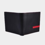 Bifold Wallet With Small Strip – Red - Image 4