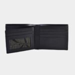 Bifold Wallet With Small Strip – Brown - Image 2