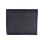 Pull-up Leather Wallet CH19 – Black/Teal