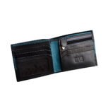 Bifold Wallet 797 – Black/Teal - Image 4