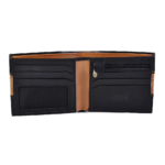Bifold Wallet 797 – Black/Tan - Image 2