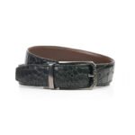 Double Sided Belt (Croc) Black + Brown - Image 3