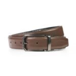 Double Sided Belt (Croc) Black + Brown - Image 2
