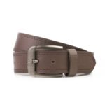 Double Stitch Belt Brown - Image 2