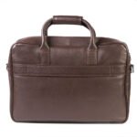Sleek Laptop Bag – Brown - Image 5