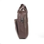 Sleek Laptop Bag – Brown - Image 3