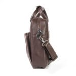 Sleek Laptop Bag – Brown - Image 4