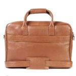Sleek Laptop Bag – Tan - Image 2