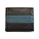 Bifold Wallet 797 – Black/Teal